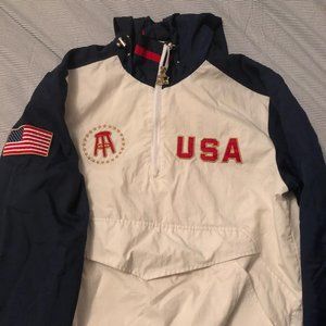 Men’s Starter USA Jacket Pullover Windbreaker Med